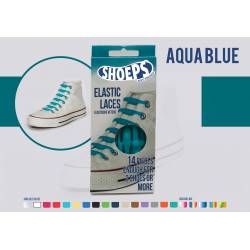 shoeps niebieski morski agua blue sznurówki